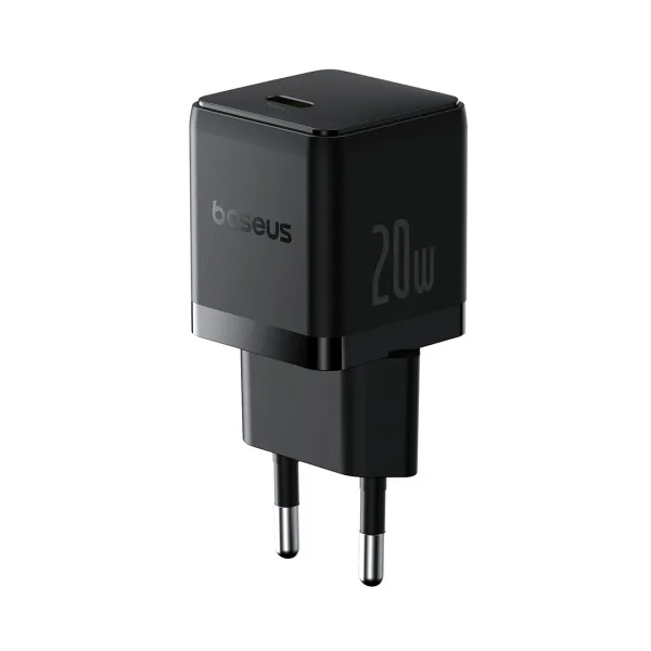 Адаптер питания Baseus Palm 1C 20W Black (P10111602113-00)