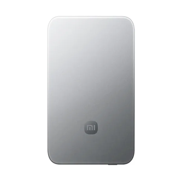 Портативный внешний аккумулятор Xiaomi UltraThin Magnetic Power Bank 5000 15W GL Glacier Silver