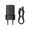 Адаптер питания Baseus Palm 1C 30W ( в комлпекте кабель Type-c ) Cluster Black