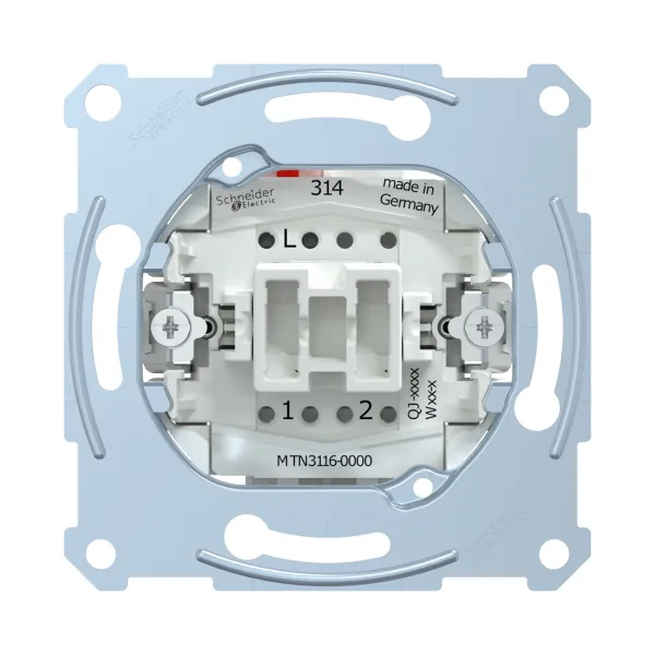 Переключатель мех-м MERTEN MTN3116-0000 D-Life 1 клавишный
