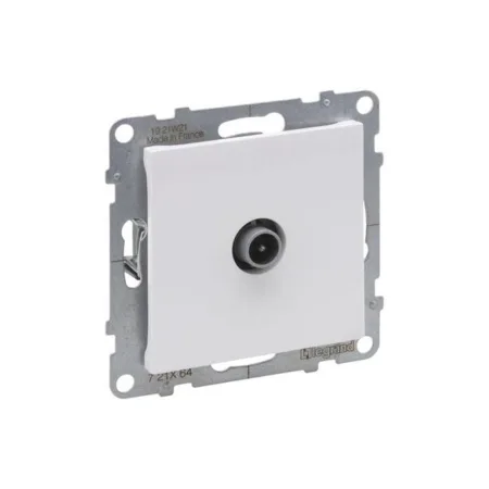 Розетка TV «звезда» Suno 0-2400 МГц Белый