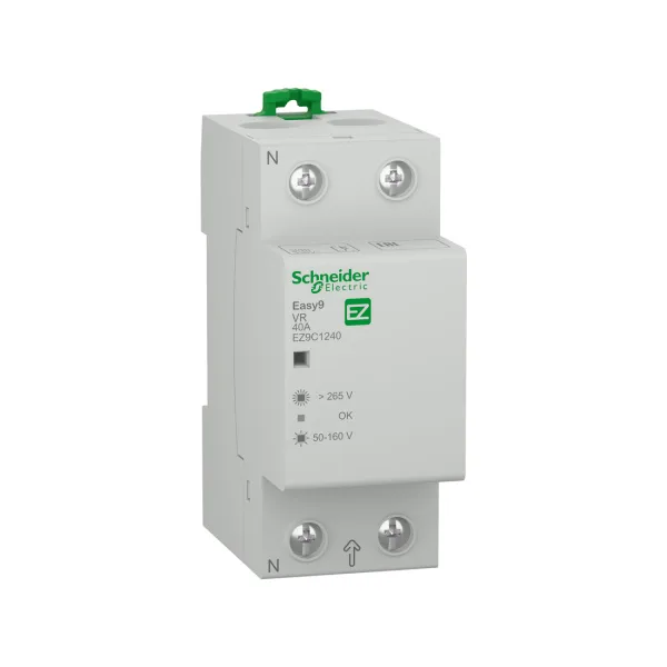 Реле напряжения SE EZ9C1240 1P+N 40А 230В