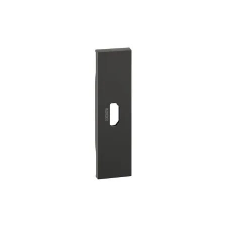 Розетка HDMI Bticino K4284P Living Now с накладкой на 1 модуль Чёрный