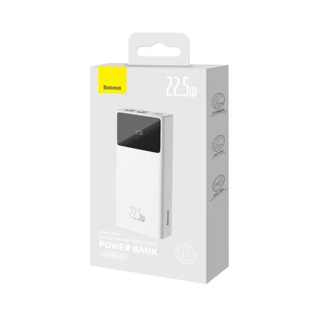 Портативный внешний аккумулятор Baseus Star-Lord 20000mAh 22.5W White (PPXJ080002)