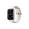 Кожаный сменный браслет Xiaomi Leather Quick Release Strap Cream white