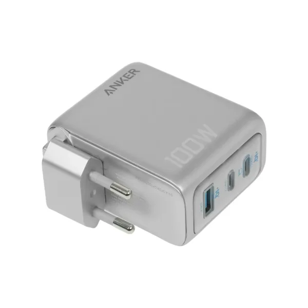 Адаптер питания Anker Charger (100W, 3 Ports, Smart Display) (B121BG41)