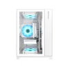 Компьютерный корпус Gamemax Infinity Mini 7 ARGB Fans + Controller White без Б/П
