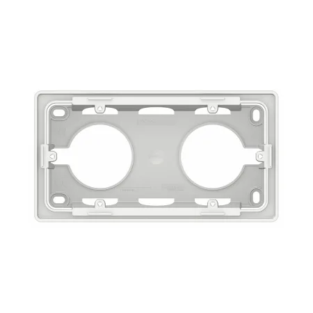 Коробка SE NU800418 Unica New для открытой установки двухпостовая белый