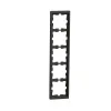 Рамка MERTEN MTN4050-6534 D-Life 5 постовая антрацит