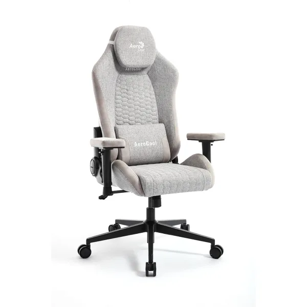 Игровое компьютерное кресло Aerocool CROWN Loft Light Grey