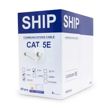 Кабель сетевой SHIP D145-P Cat.5e FTP 30В PVC