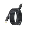 Интерфейсный кабель Baseus Foamed Silicone Pro Magnetic USB-C to USB-C 100W Black 1m (E0426D00)