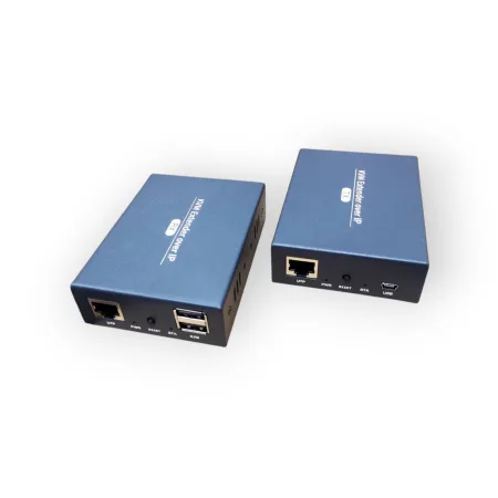 Переходник Удлинитель HDMI (Extender KVM 200м) через RJ45 (витую пару)