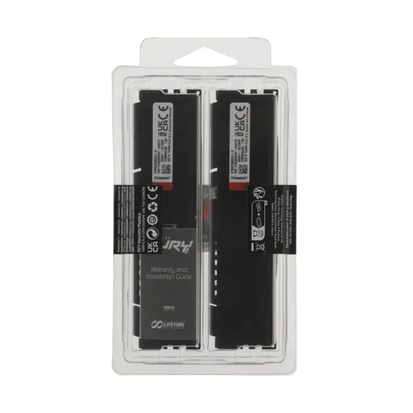Комплект модулей памяти Kingston FURY Beast Black KF560C36BBE2K2-32 DDR5 32GB (Kit 2x16GB) 6000MHz