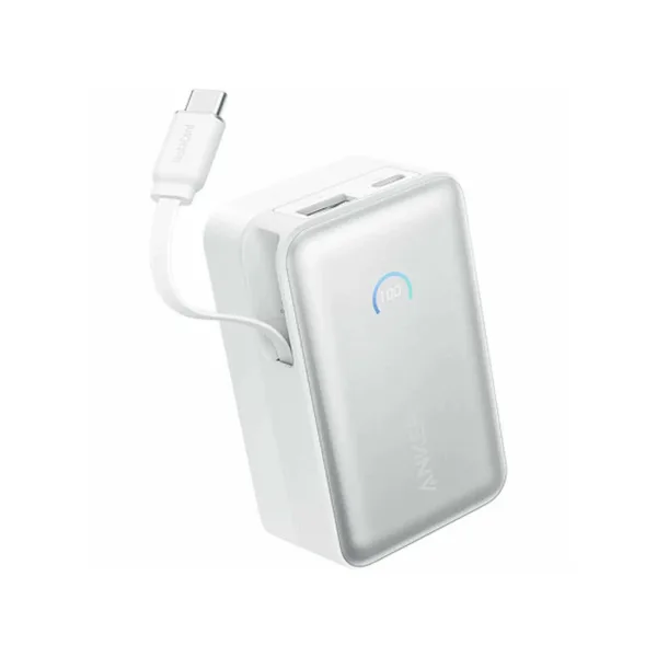 Портативный внешний аккумулятор Anker Nano 10000mAh 45W (A1638H21) Белый