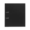 Папка-регистратор Deluxe с арочным механизмом, Office 3-BK19 (3″ BLACK), А4, 70 мм, чёрный