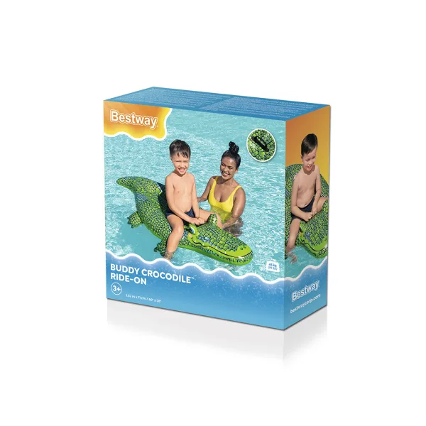 Надувная игрушка Bestway 41477 в форме крокодила для плавания