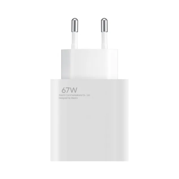Адаптер питания Xiaomi 67W HyperCharge Combo (Type-A) ( в комлпекте кабель Type-c)