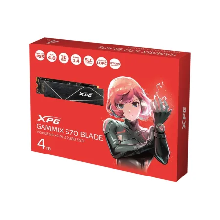 Твердотельный накопитель SSD ADATA XPG GAMMIX S70 BLADE 4 ТБ M.2
