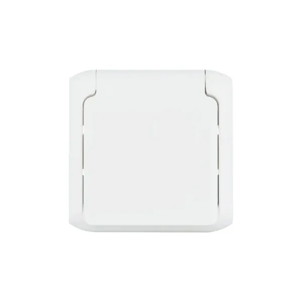Розетка с крышкой Legrand Forix 16A 250В IP44 накладная белый