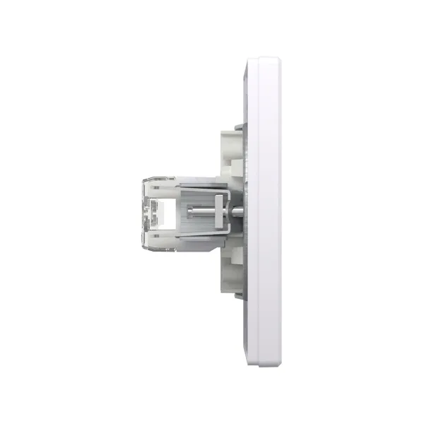 Розетка двойная компьютерная SE EPH4800121 Asfora RJ45 кат. 6 в сборе белый