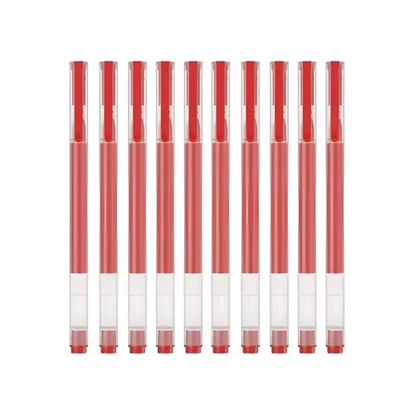 Гелевая ручка Xiaomi High-capacity Gel Pen (10-pack) Red