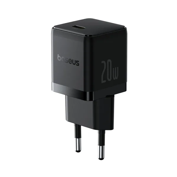 Адаптер питания Baseus Palm 1C 20W Black (P10111602113-01)