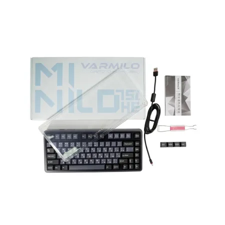 Клавиатура Varmilo Minilo Classic Black 75 HE Huano Mag Marble