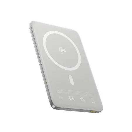 Портативный внешний аккумулятор Baseus PicoGo Ultra-Slim Qi2 Magnetic 10000mAh 27W Natural Titanium