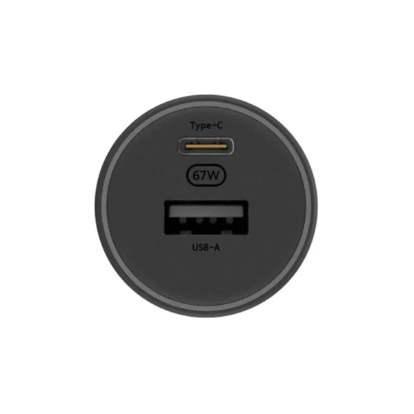Автомобильное зарядное устройство Xiaomi 67W Car Charger (USB-A + Type-C)
