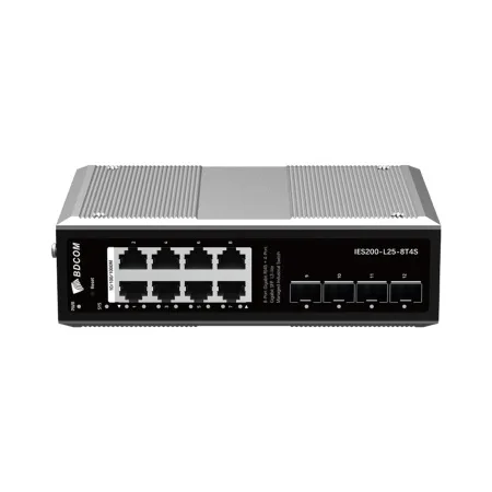Коммутатор BDCOM IES200-L25-8T4S