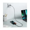 Интерфейсный кабель Anker 322 USB-C to USB-C Cable 1М (A81H5G11) Черный