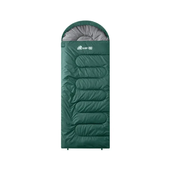 Спальный мешок RSP SLEEP 150 зеленый правая молния