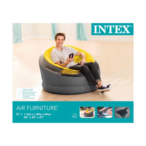 Кресло надувное Intex 66582NP