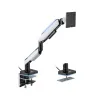 Настольный кронштейн с газлифтом XG MGG-1749 white для 1 монитора (17"-49") Белый