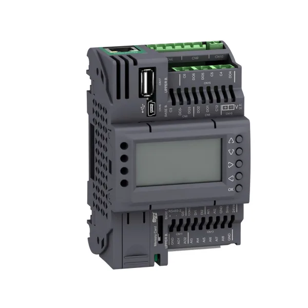 ПЛК М172 SE TM172PDG18R M172 дисплей 18 I/O ETH 2 MODBUS