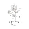 Стойка мобильная Brateck TTV11-46TW