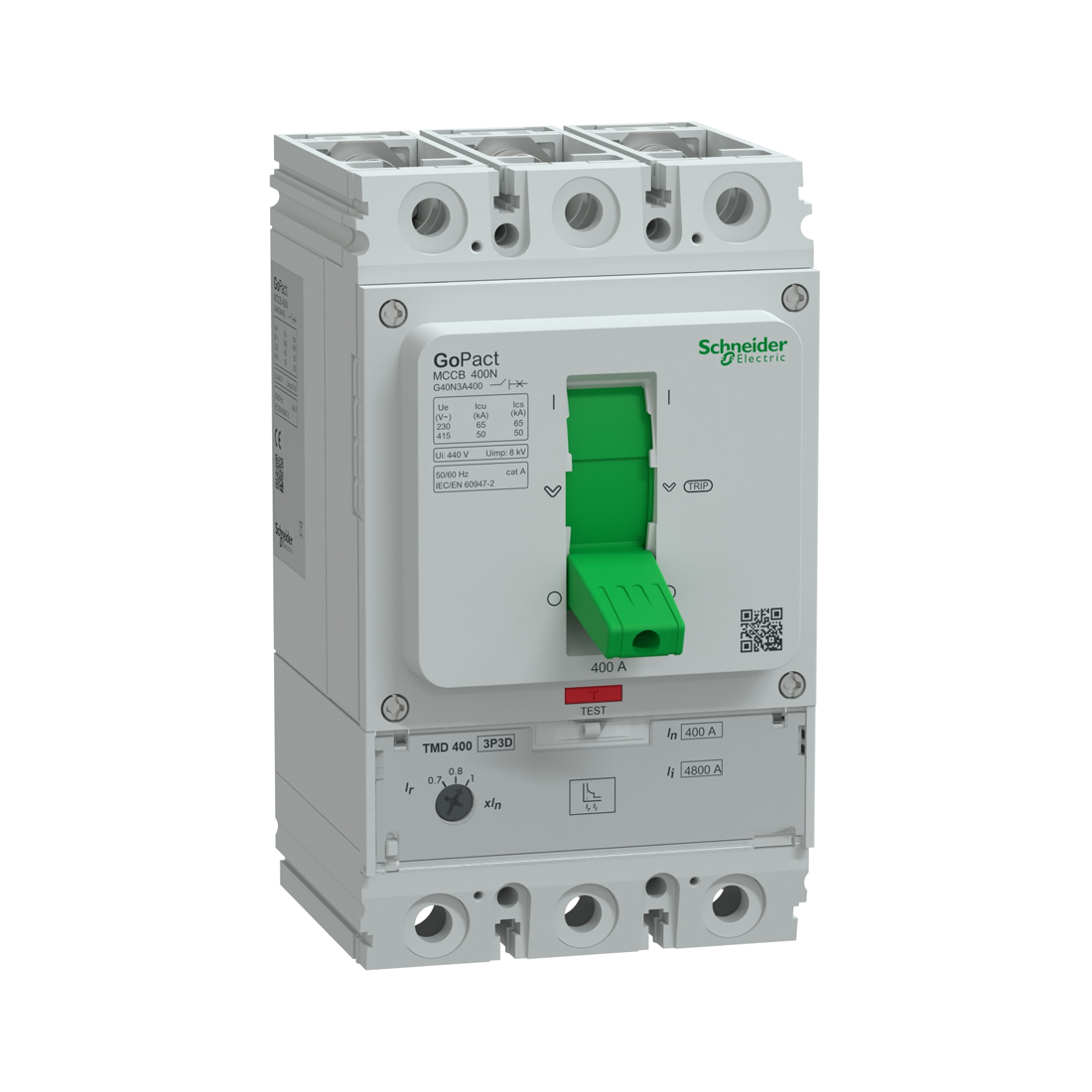 Автоматический выключатель SE G40N3A400 GoPacT 3P 400A 50кА