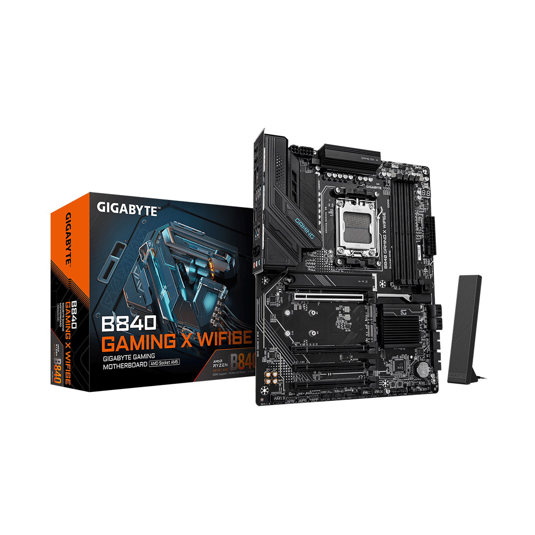 Материнская плата Gigabyte B840 GAMING X WF6E