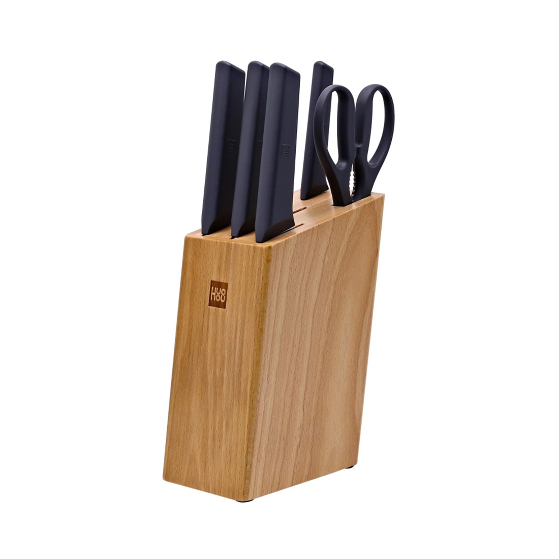 Набор ножей HuoHou Hot Youth Edition Kitchen Knife 6 Piece Set Beech Wood Edition Набор ножей HuoHou Hot Youth Edition Kitchen Knife 6 Piece Set Beech Wood Edition