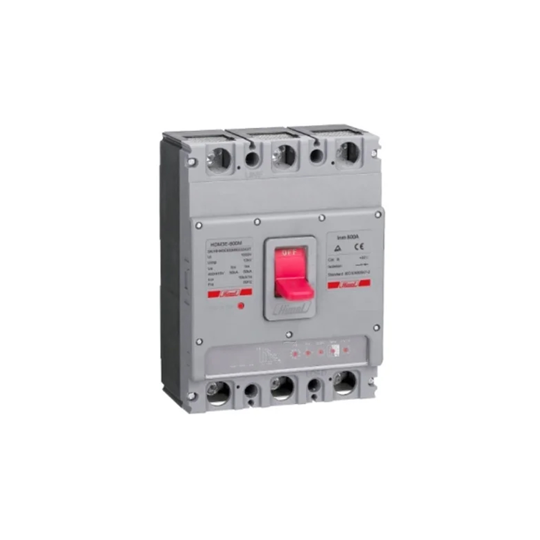 Автоматический выключатель Himel HDM3V 800M/3P 800A