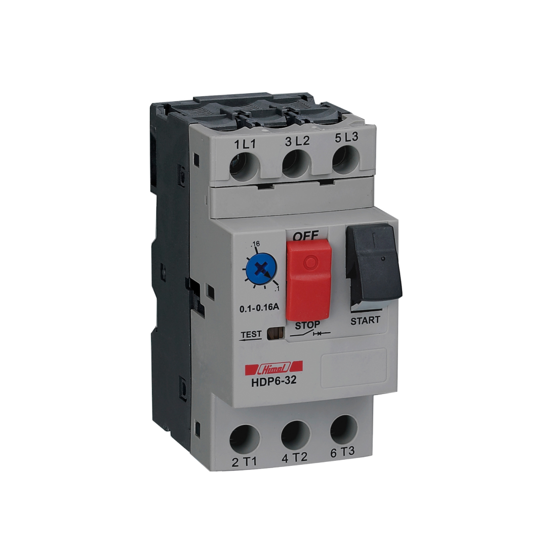 Авт. выкл. защиты двигателя Himel HDP6, 32A, 4..6.3 A