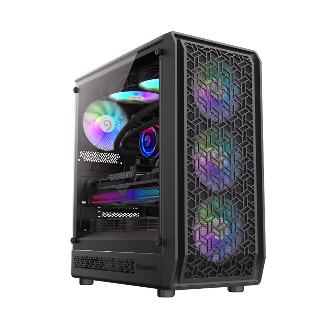 Компьютерный корпус Gamemax FORGE MB Black без Б/П