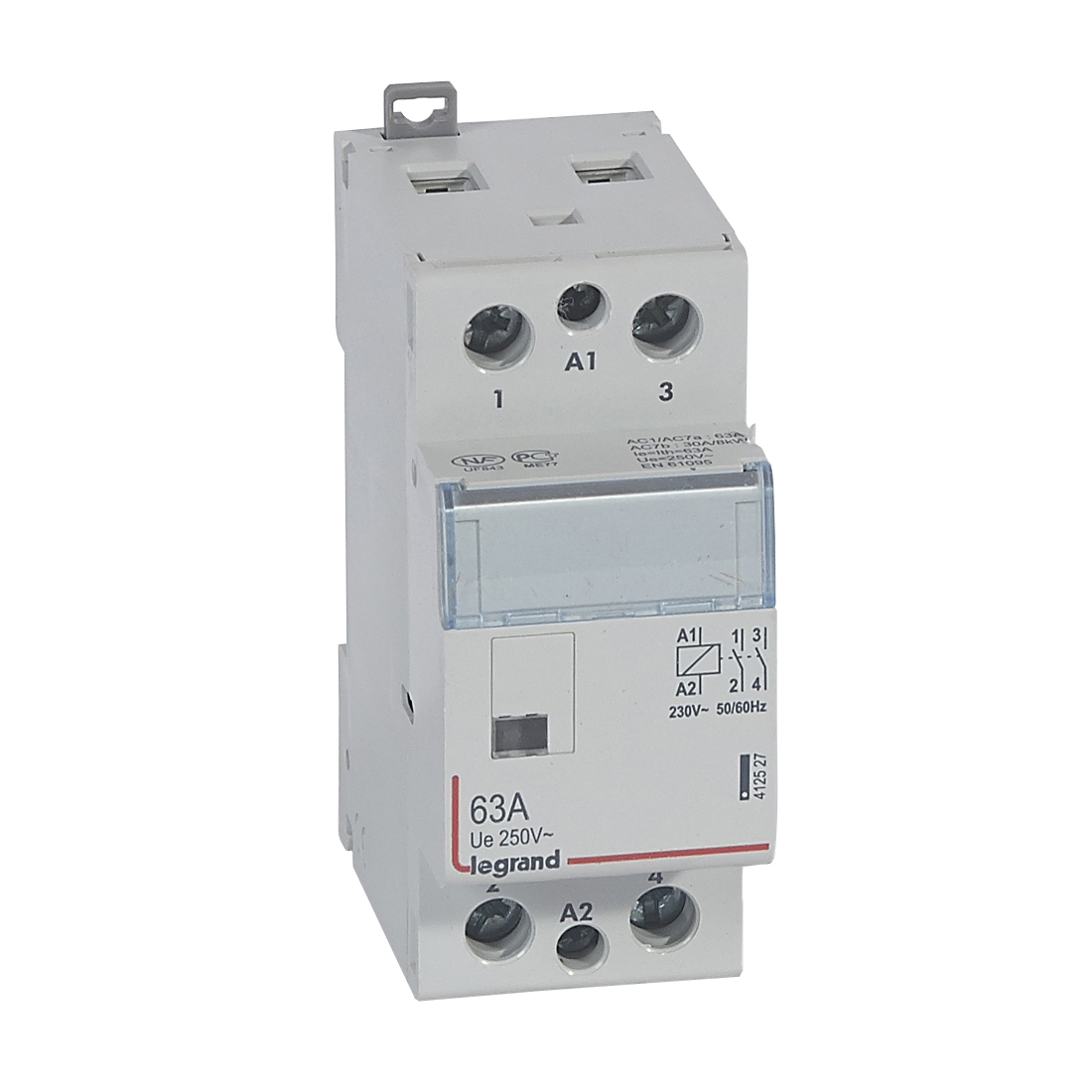 Модульный контактор Legrand 412527 2НО 63А CX³ 250/230В AC