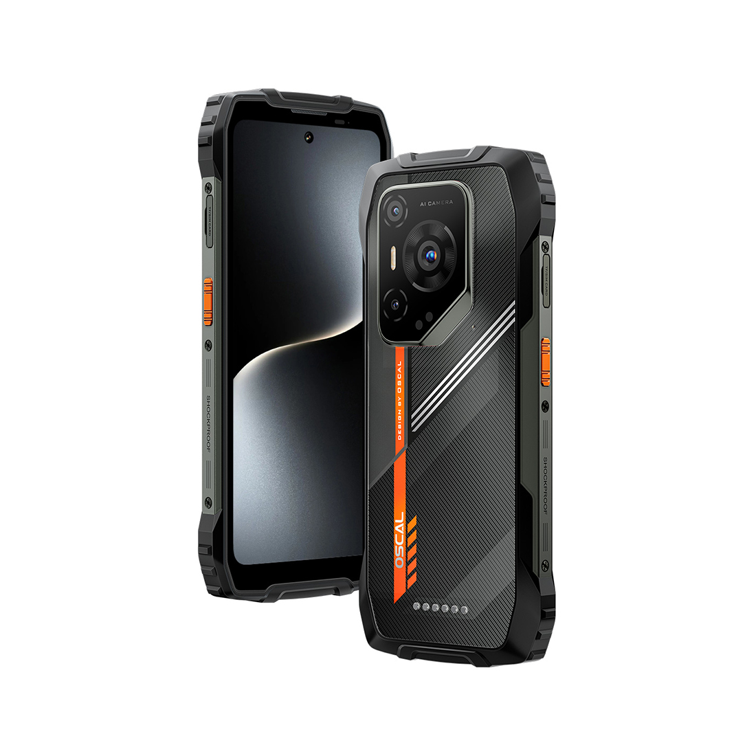 Смартфон OSCAL PILOT 3 Rugged Phone 12GB RAM 256GB ROM Black