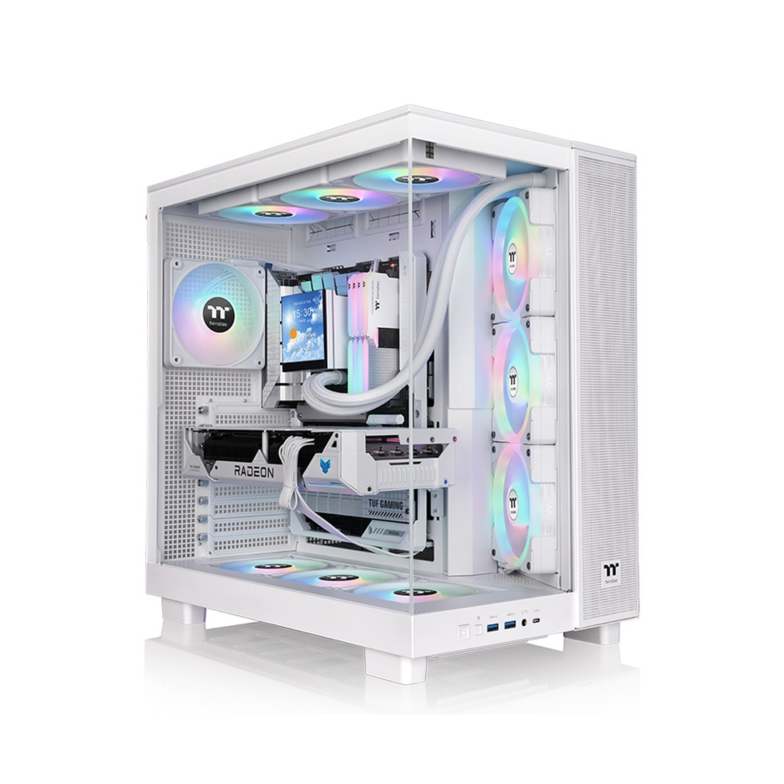 Компьютерный корпус Thermaltake View 380 XL TG ARGB White без Б/П