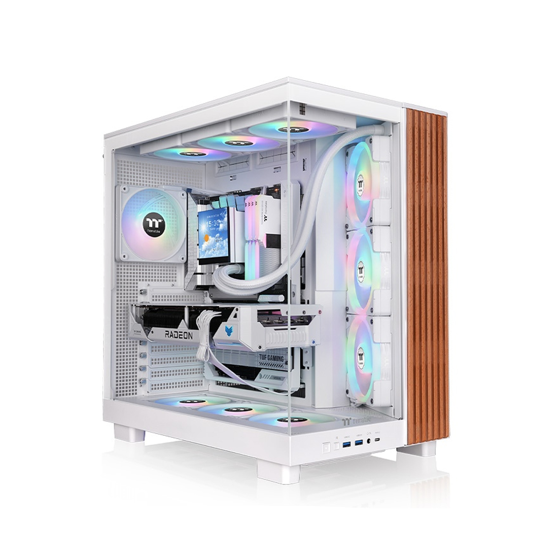 Компьютерный корпус Thermaltake View 380 XL WS ARGB White без Б/П