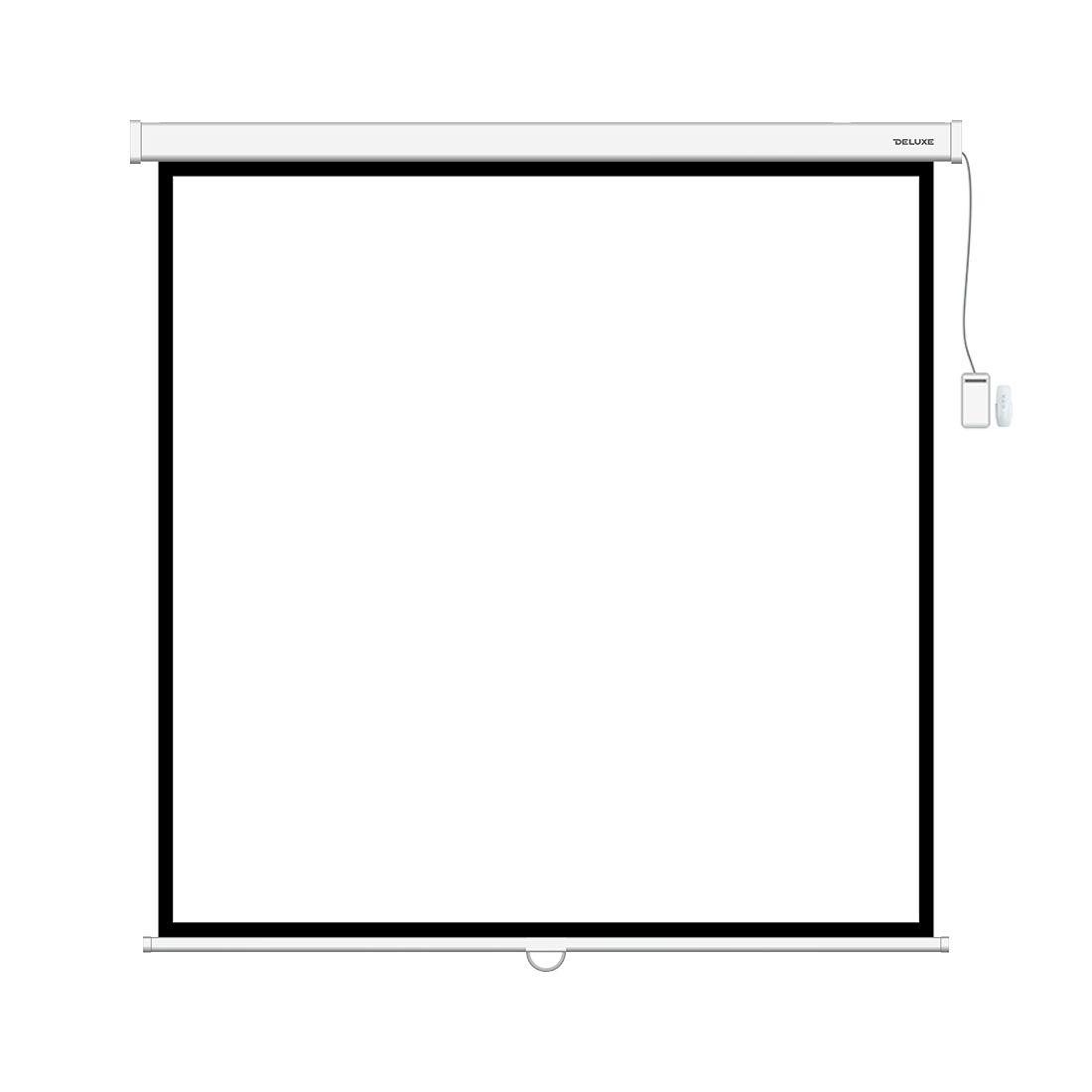 Экран моторизированный Deluxe DLS-E213x (84"х84"), Ø - 118", Раб. поверхность 205х205 см., 1:1