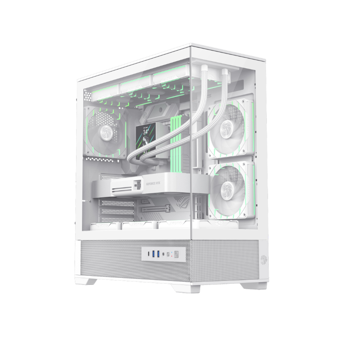Компьютерный корпус Gamemax VISTA 2 AW White без Б/П