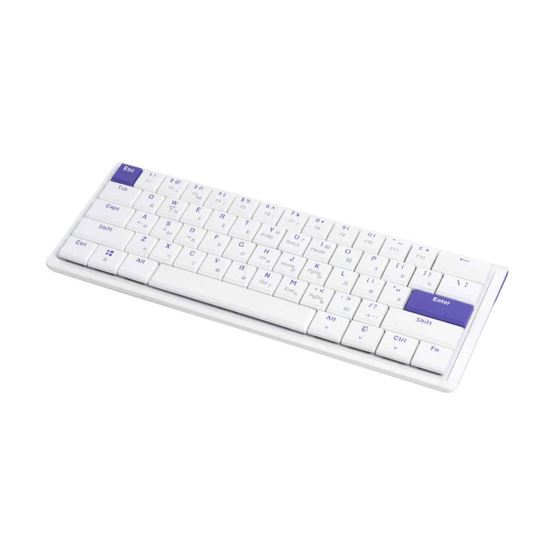 Клавиатура Ajazz NKL61 Low profile Switch White